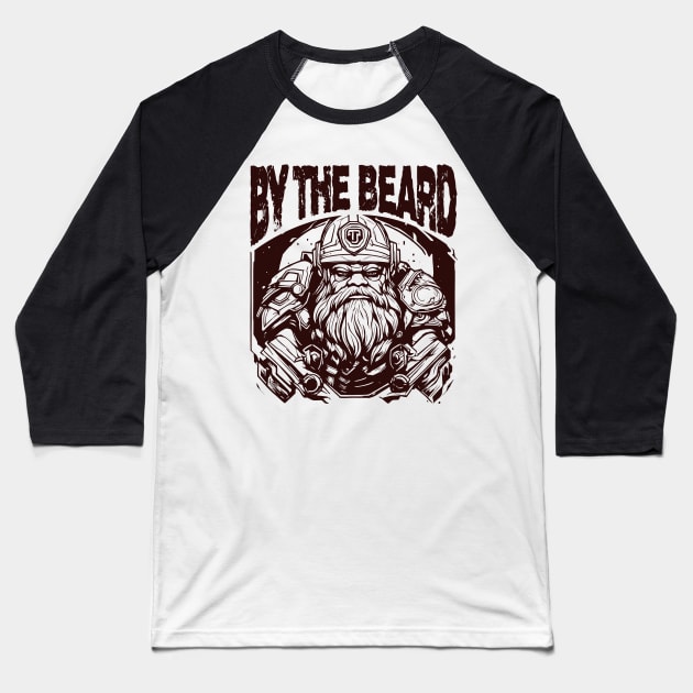 Made By The Beard Deep rock galactic Baseball T-Shirt by BrutalDesign